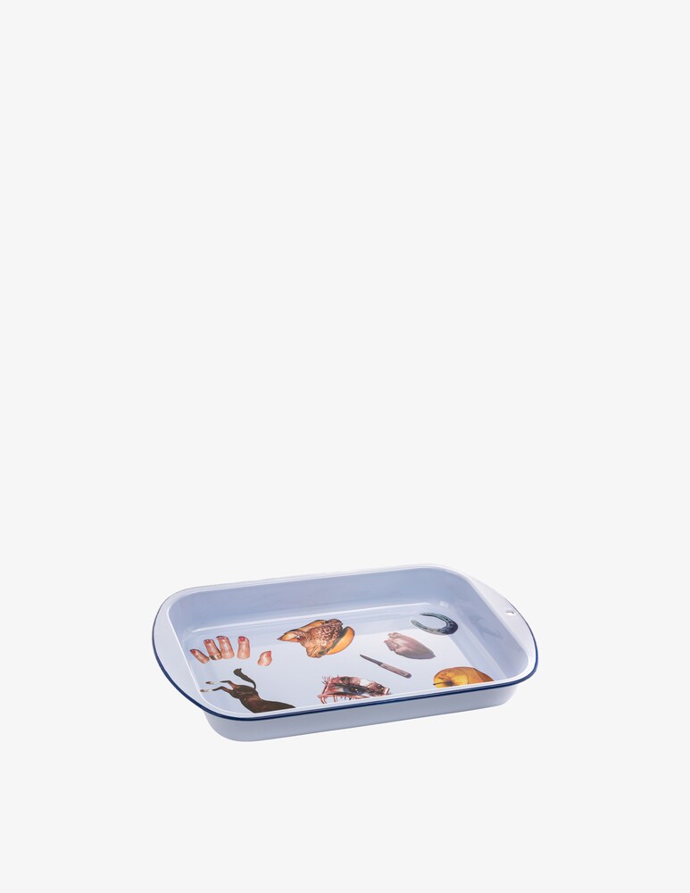 Seletti Teglia Smaltata - Multicolor