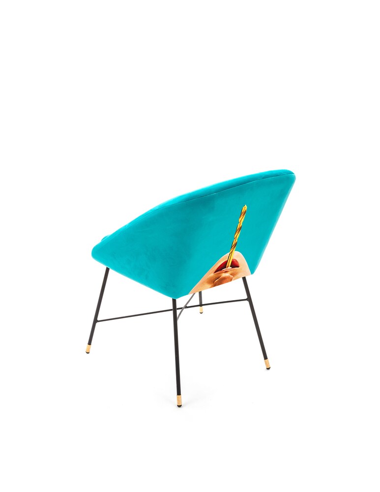 Seletti Toiletpaper Drill New Sedia - Multicolor