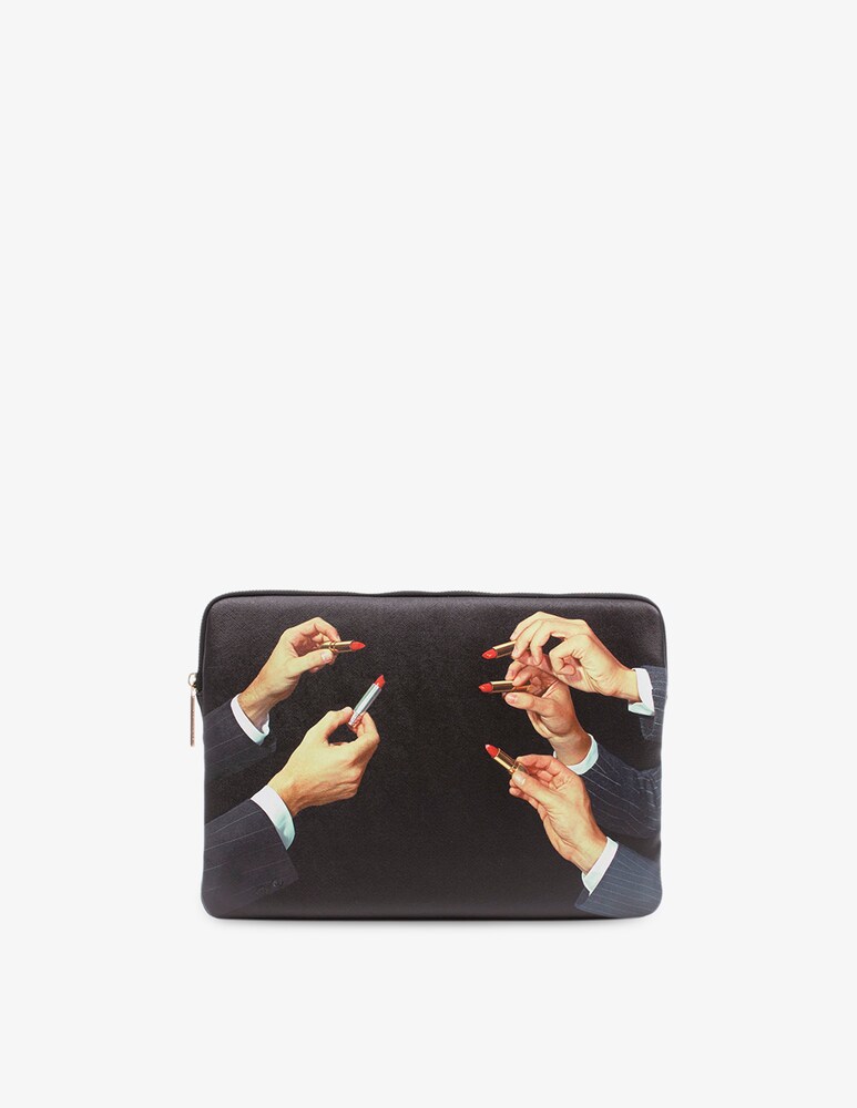 Seletti "Toiletpaper"-Lipsticks Custodia Laptop - Nero