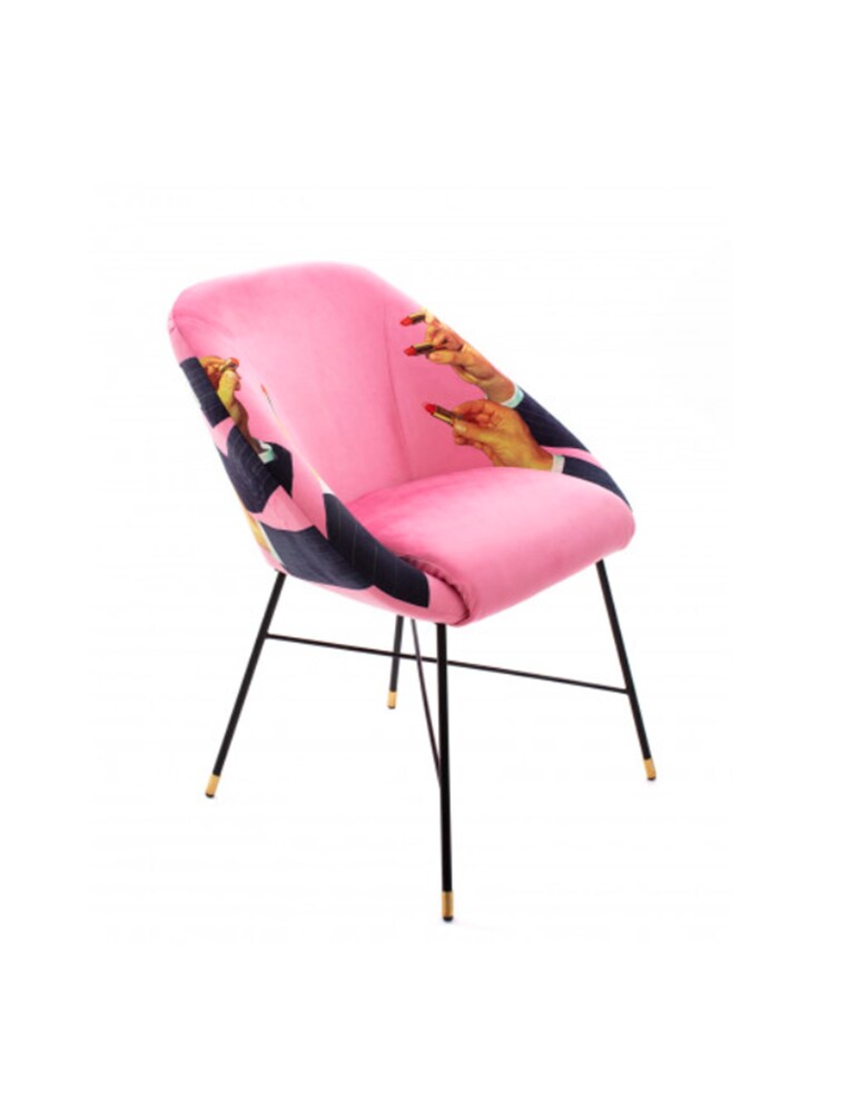 Seletti Toiletpaper Sedia "Lipsticks" - Rosa