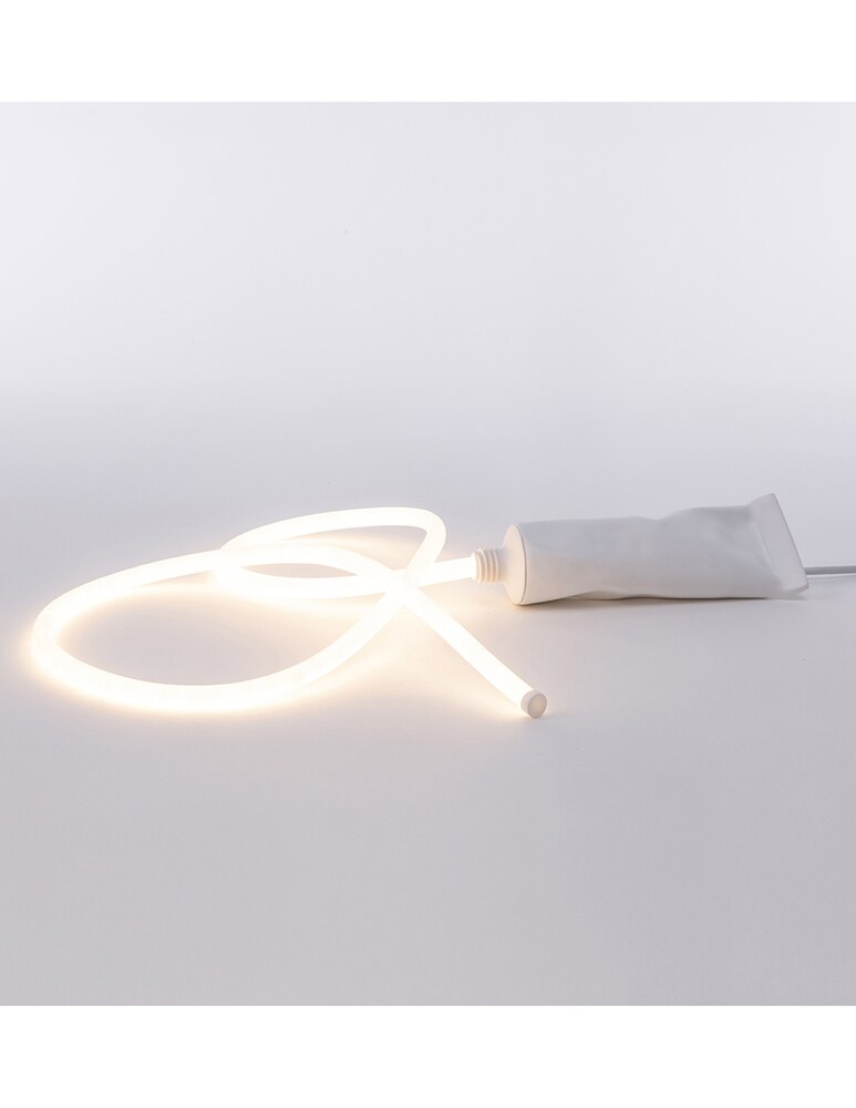 Seletti Toothpasteglow Lampada Led - Bianco