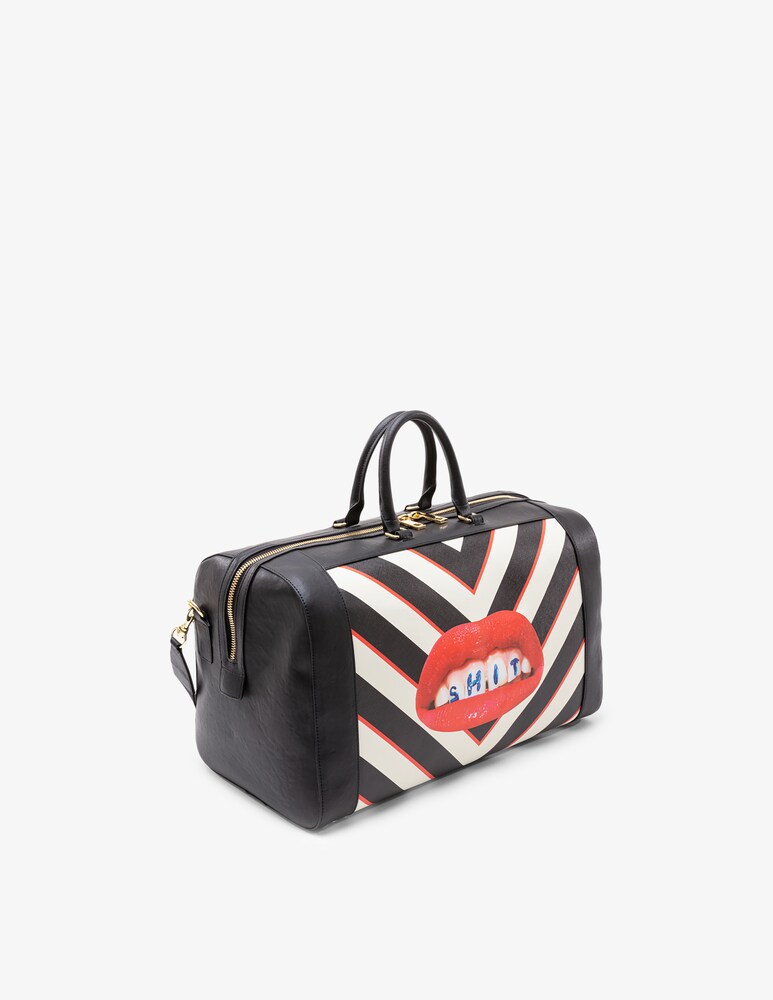 Seletti Travel Bag Regimental - Multicolor