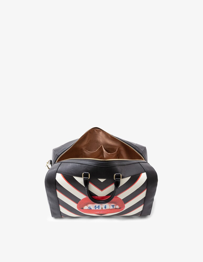 Seletti Travel Bag Regimental - Multicolor