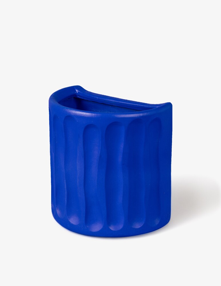 Seletti Vaso Da Parete Dorico Blu
