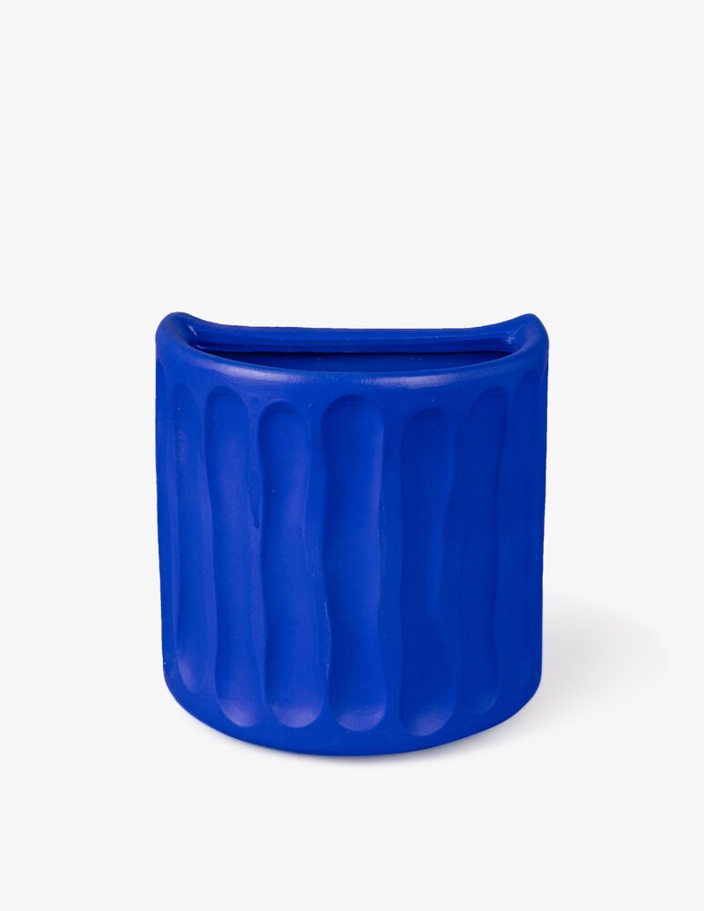 Seletti Vaso Da Parete Dorico Blu