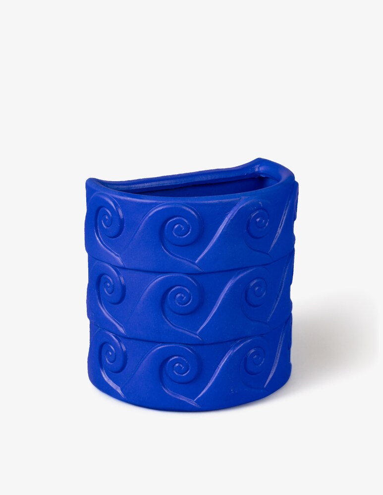 Seletti Vaso Da Parete Onde Blu
