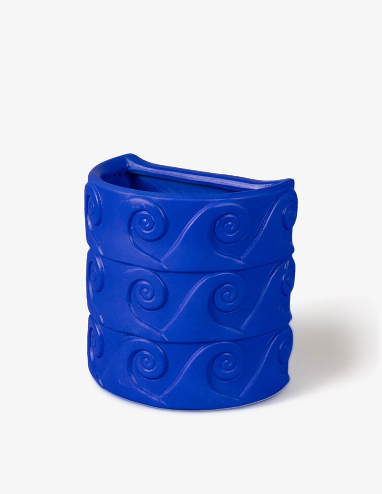 Seletti Vaso Da Parete Onde Blu