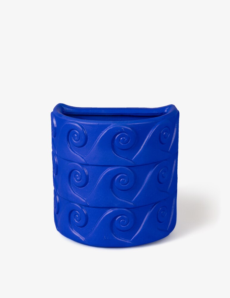 Seletti Vaso Da Parete Onde Blu