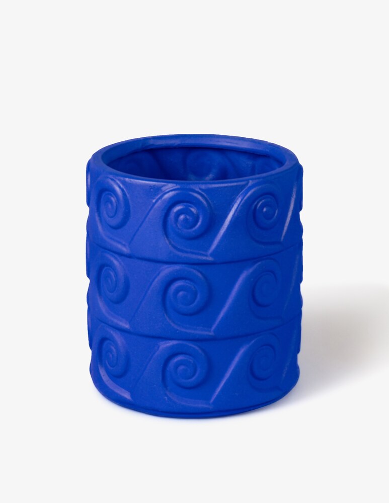 Seletti Vaso E Sottovaso Onda Blu