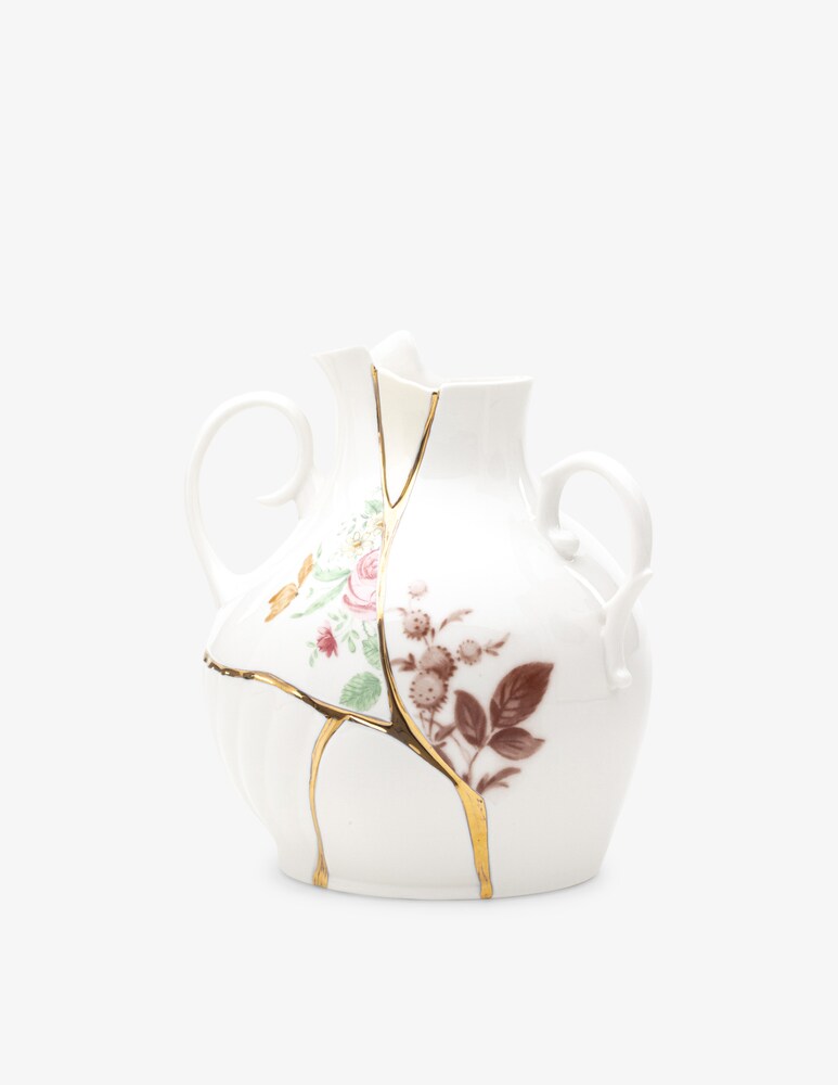 Seletti Vaso "Kintsuji" - Bianco
