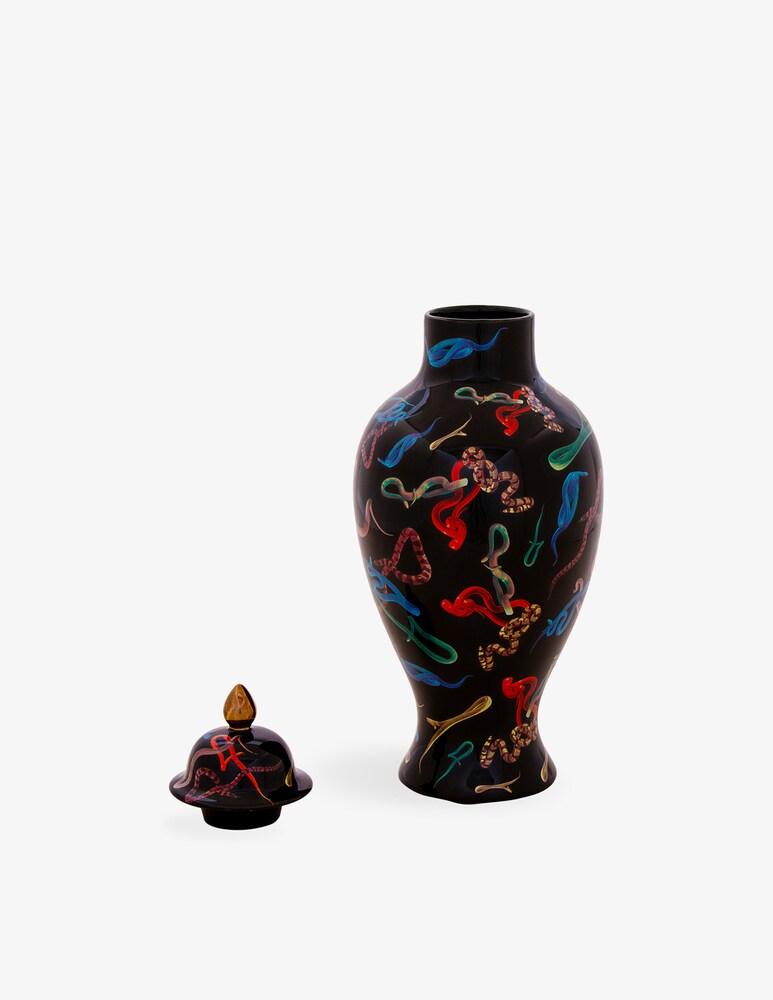 Seletti Vaso "Toiletpaper" Snakes - Multicolor