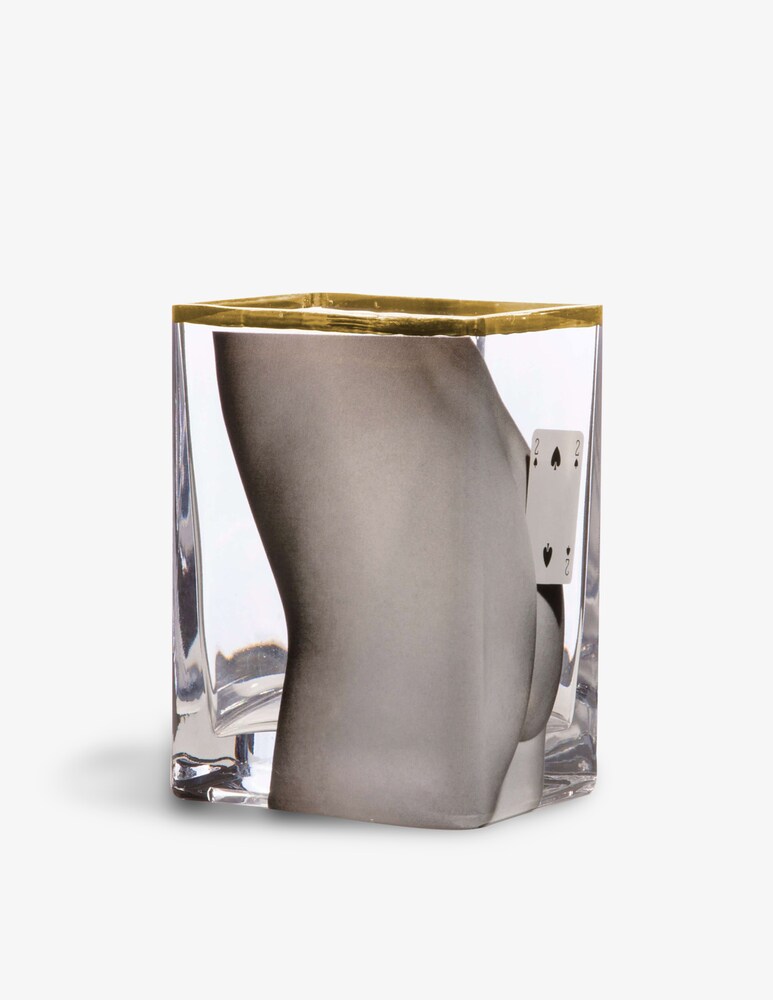 Seletti Vaso "Toiletpaper" Two Of Spades - Multicolor