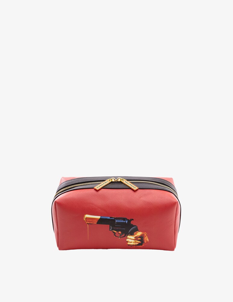 Seletti Washbag "Toiletpaper Home" Revolver - Multicolor
