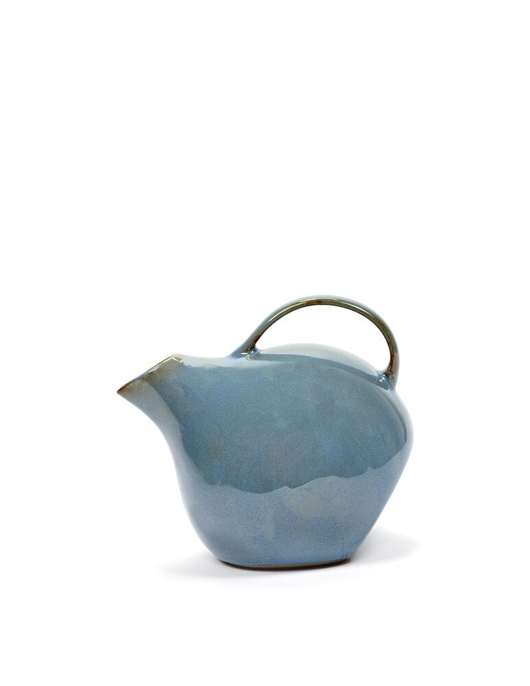 Serax Caraffa Terres De Revês Di Anita Le Grelle Blu Fumé L - Blu