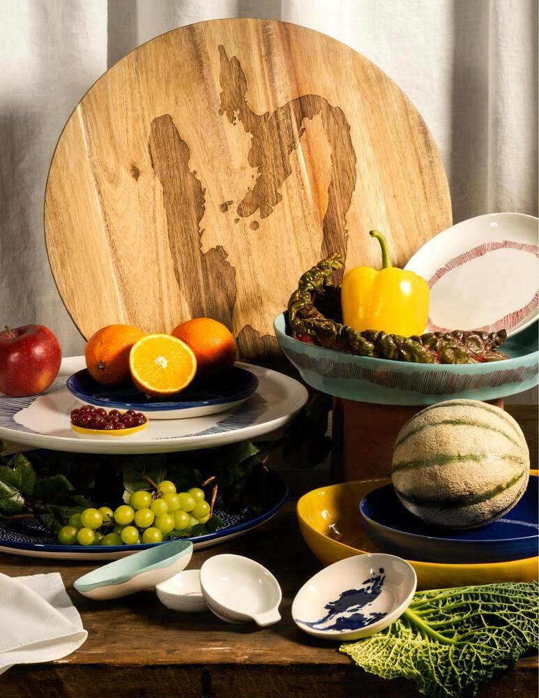 Serax Piatto Da Tapas Feast By Ottolenghi Set 4 Pezzi - Bianco
