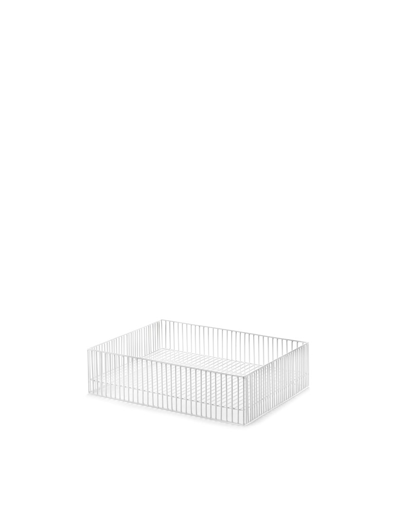 Serax Sculture In Metallo Di Antonino Sciortino Basket Turn - Bianco