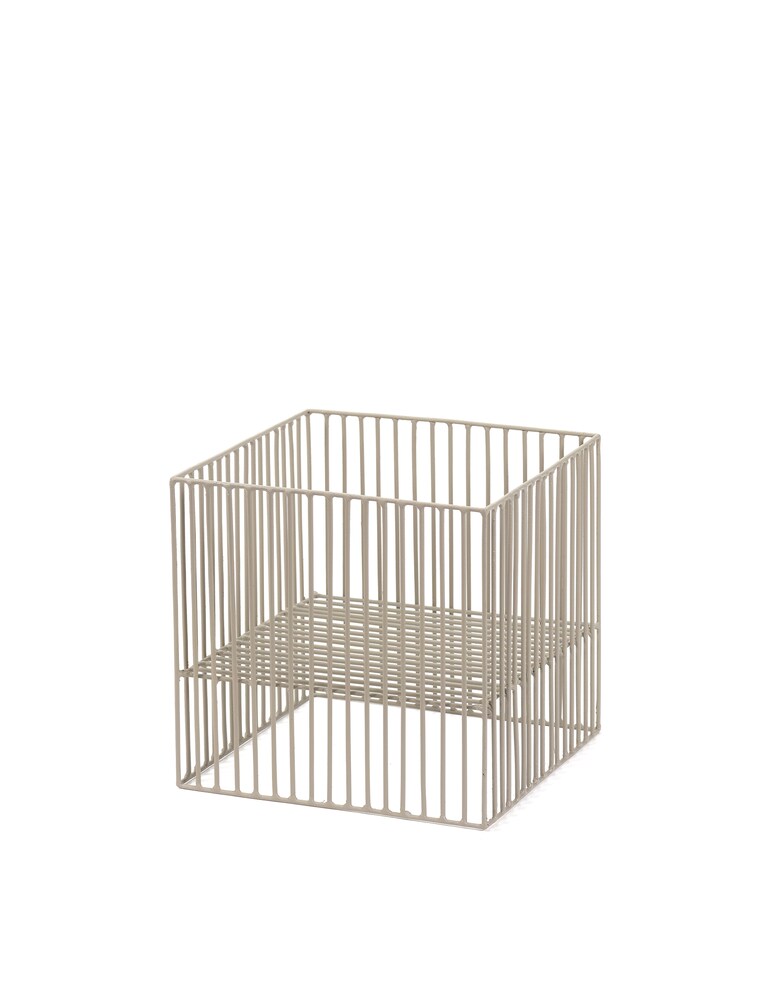 Serax Sculture In Metallo Di Antonino Sciortino Basket Turn - Grigio