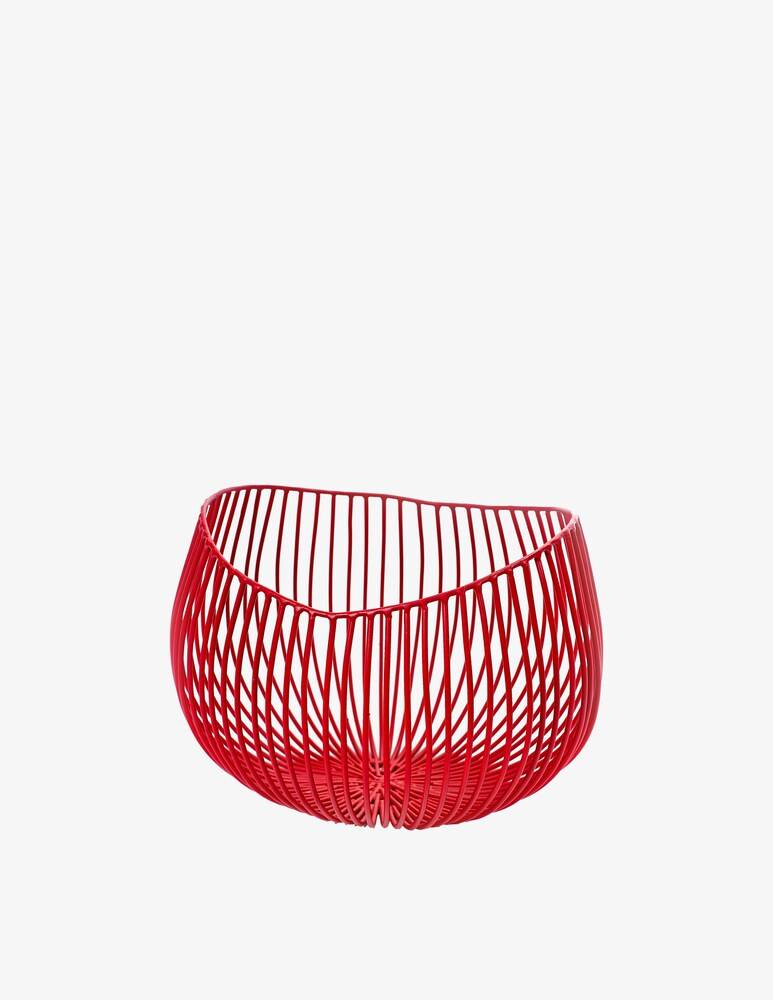 Serax Sculture In Metallo Di Antonino Sciortino Basket Gio - Rosso