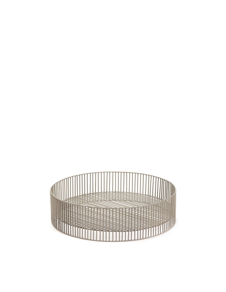 Serax Sculture In Metallo Di Antonino Sciortino Basket Turn - Grigio