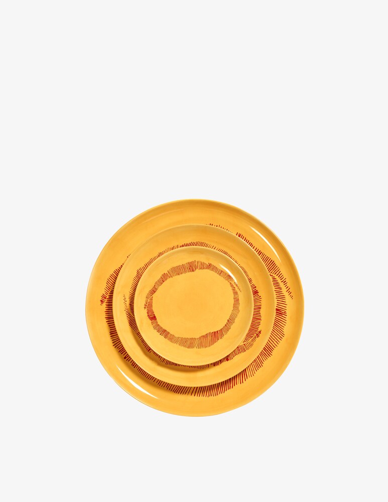Serax Set Di Piatti Da Frutta Feast By Ottolenghi 2 Pezzi - Giallo