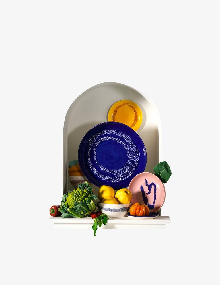Serax Set Di Piatti Da Frutta Feast By Ottolenghi 2 Pezzi - Giallo