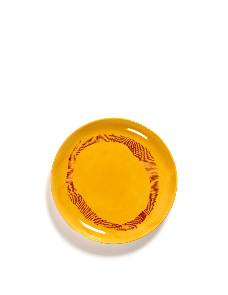 Serax Set Di Piatti Da Frutta Feast By Ottolenghi 2 Pezzi - Giallo