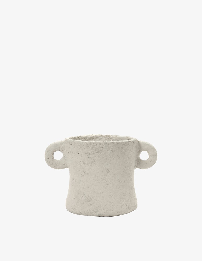 Serax Vaso L Paper Mache Earth By Marie Michielssen - Panna