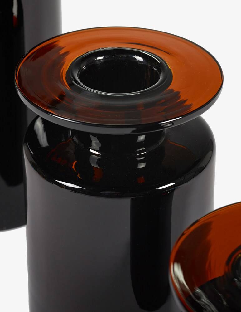 Serax Vaso M Wind & Fire By Marie Michielssen - Nero