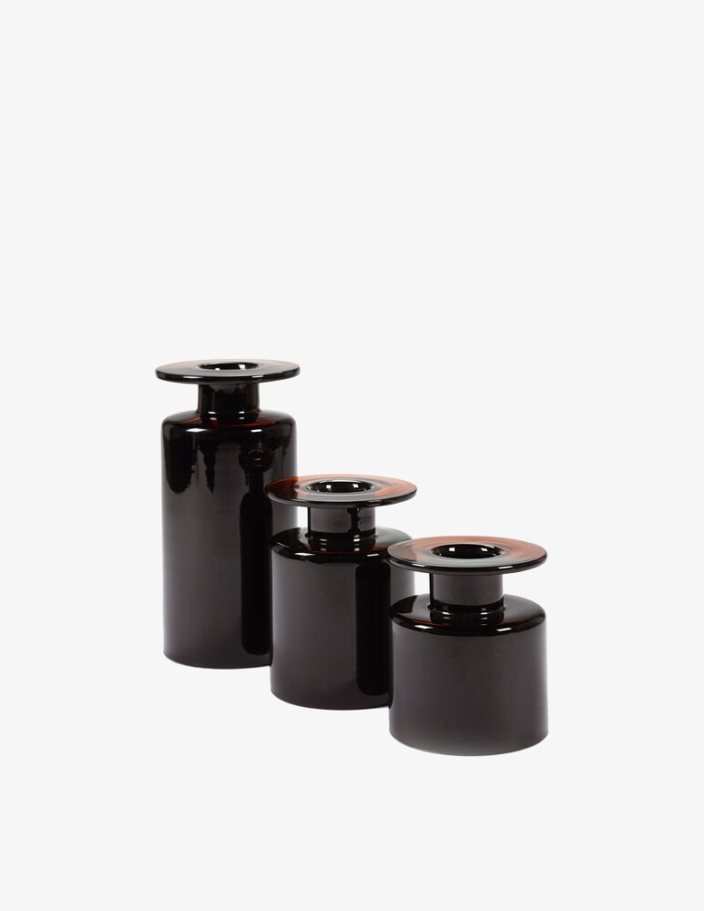 Serax Vaso M Wind & Fire By Marie Michielssen - Nero