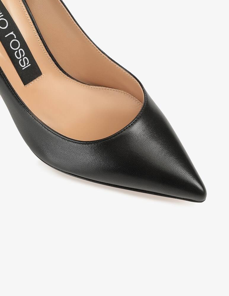 Sergio Rossi Decolleté Godiva In Pelle - Nero