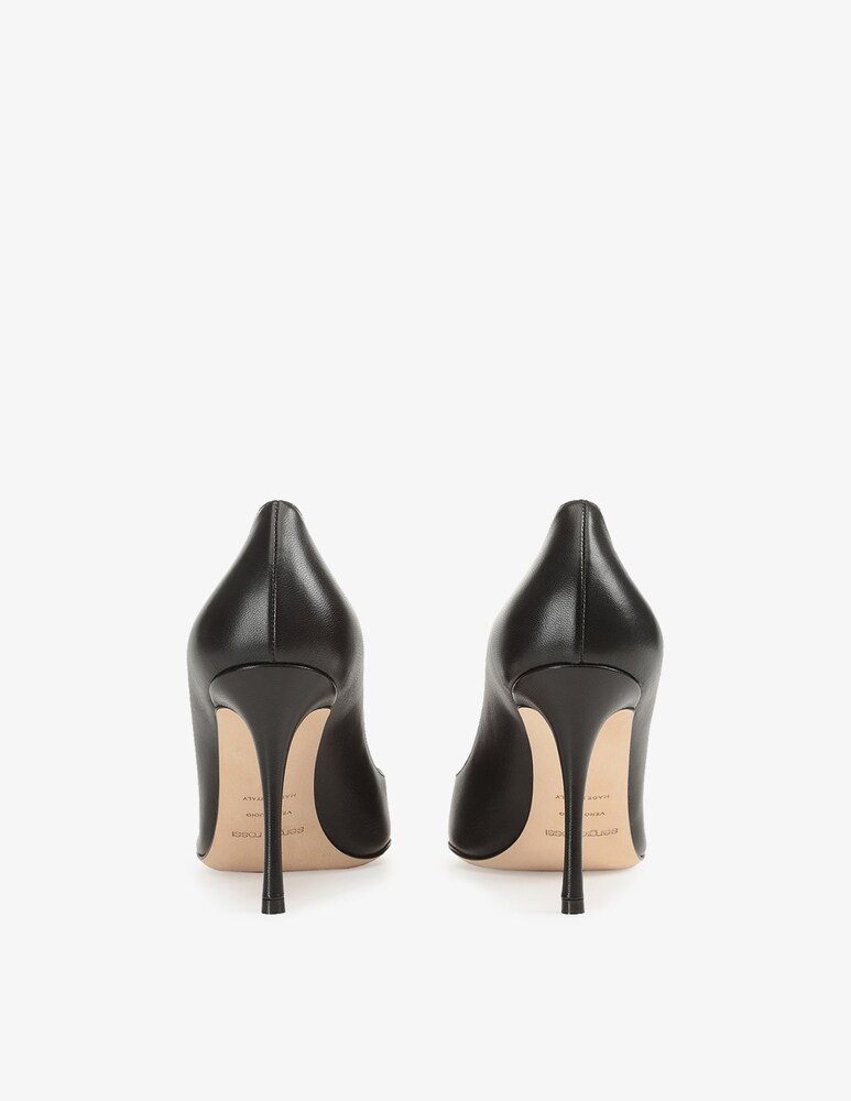 Sergio Rossi Decolleté Godiva In Pelle - Nero