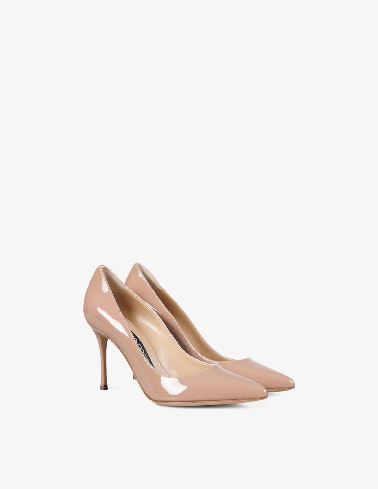 Sergio Rossi Decolleté Godiva In Pelle - Rosa