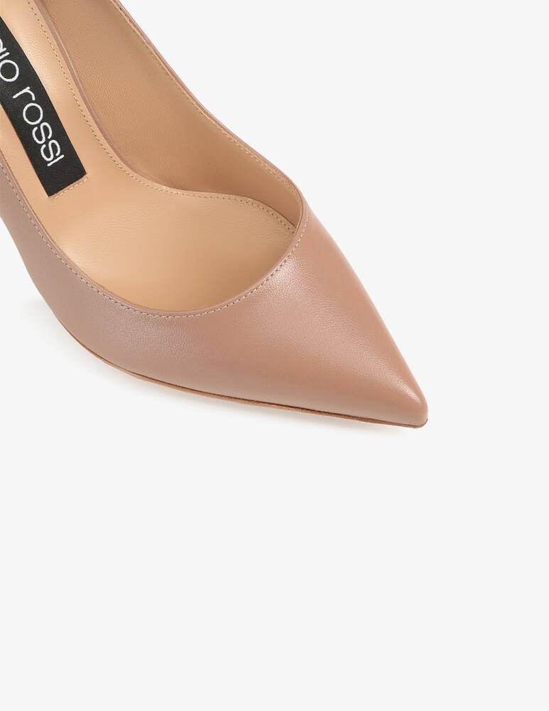 Sergio Rossi Decolleté Godiva In Pelle - Rosa