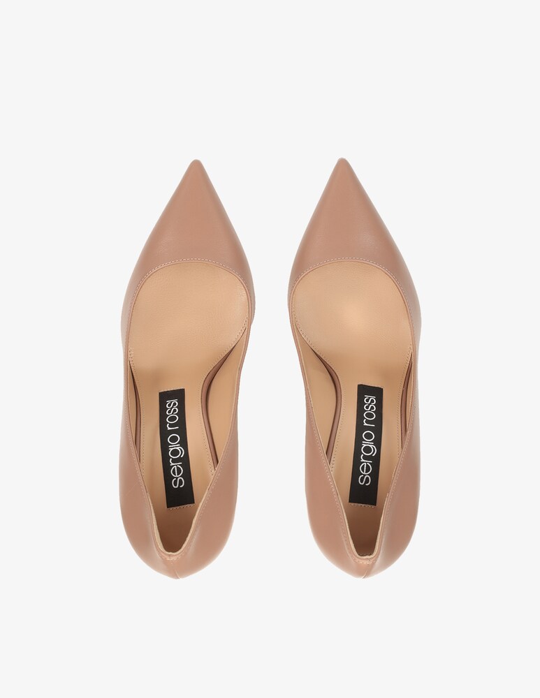 Sergio Rossi Decolleté Godiva In Pelle - Rosa