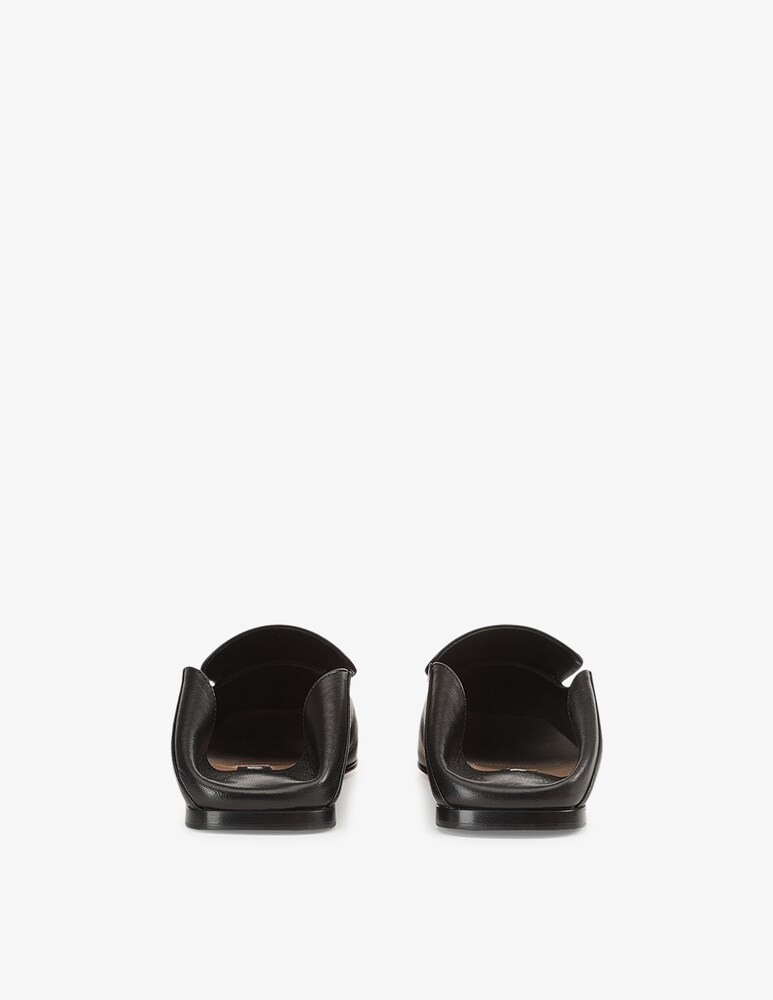 Sergio Rossi Slipper In Pelle SR1 - Nero