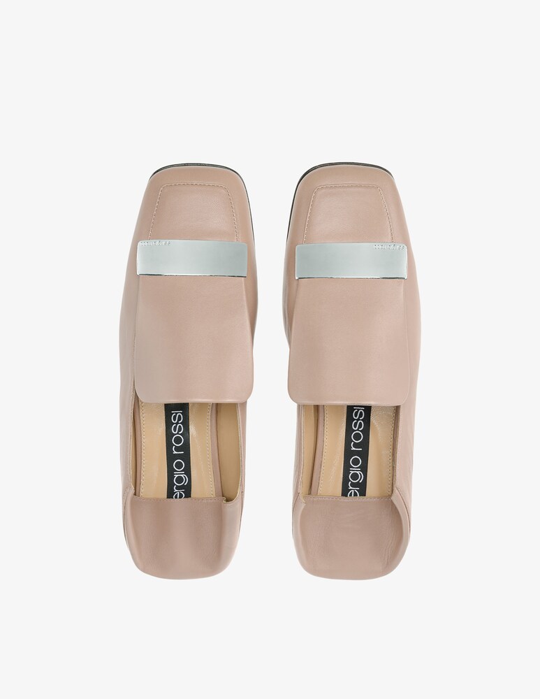 Sergio Rossi Slipper In Pelle SR1 - Rosa