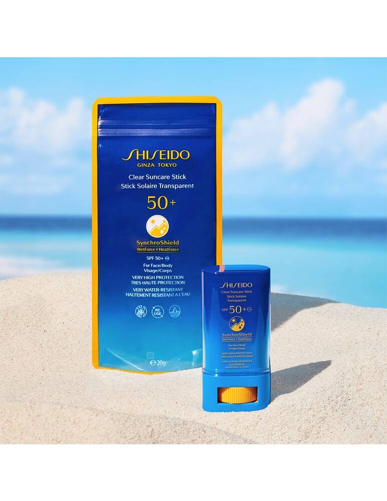 Shiseido Clear Suncare Stick SPF 50+ Solare In Stick