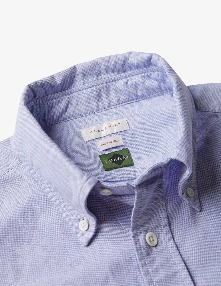 Slowear Glanshirt Camicia Regular Fit In Cotone Oxford