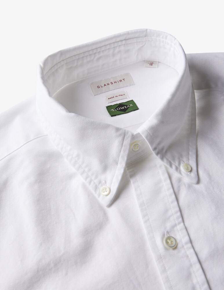 Slowear Glanshirt Camicia Regular Fit In Cotone Oxford