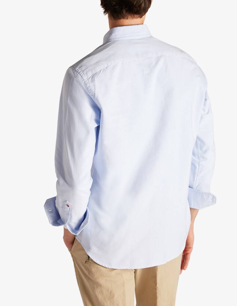 Slowear Glanshirt Camicia Regular Fit In Cotone Oxford
