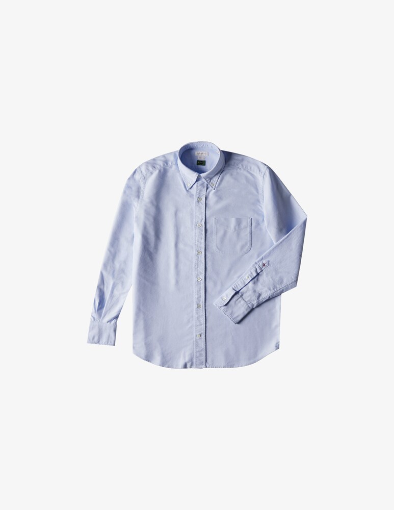 Slowear Glanshirt Camicia Regular Fit In Cotone Oxford