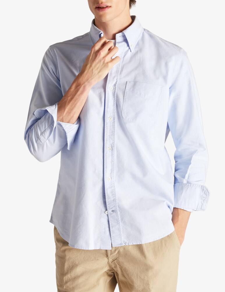 Slowear Glanshirt Camicia regular fit in cotone Oxford