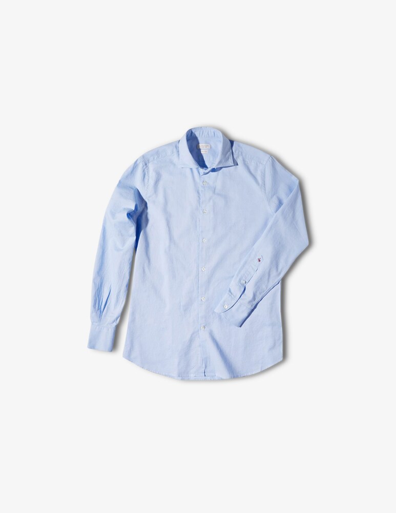 Slowear Glanshirt Camicia Slim Fit In Cotone Oxford