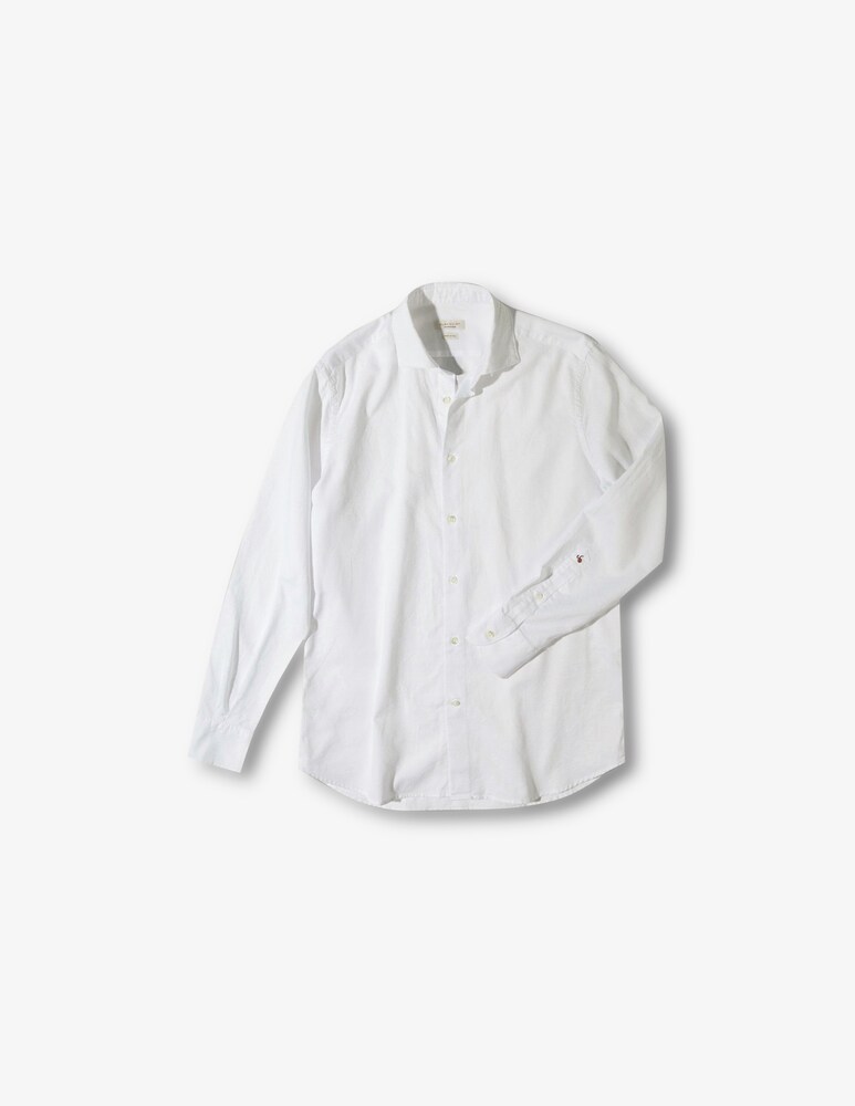 Slowear Glanshirt Camicia Slim Fit In Cotone Oxford