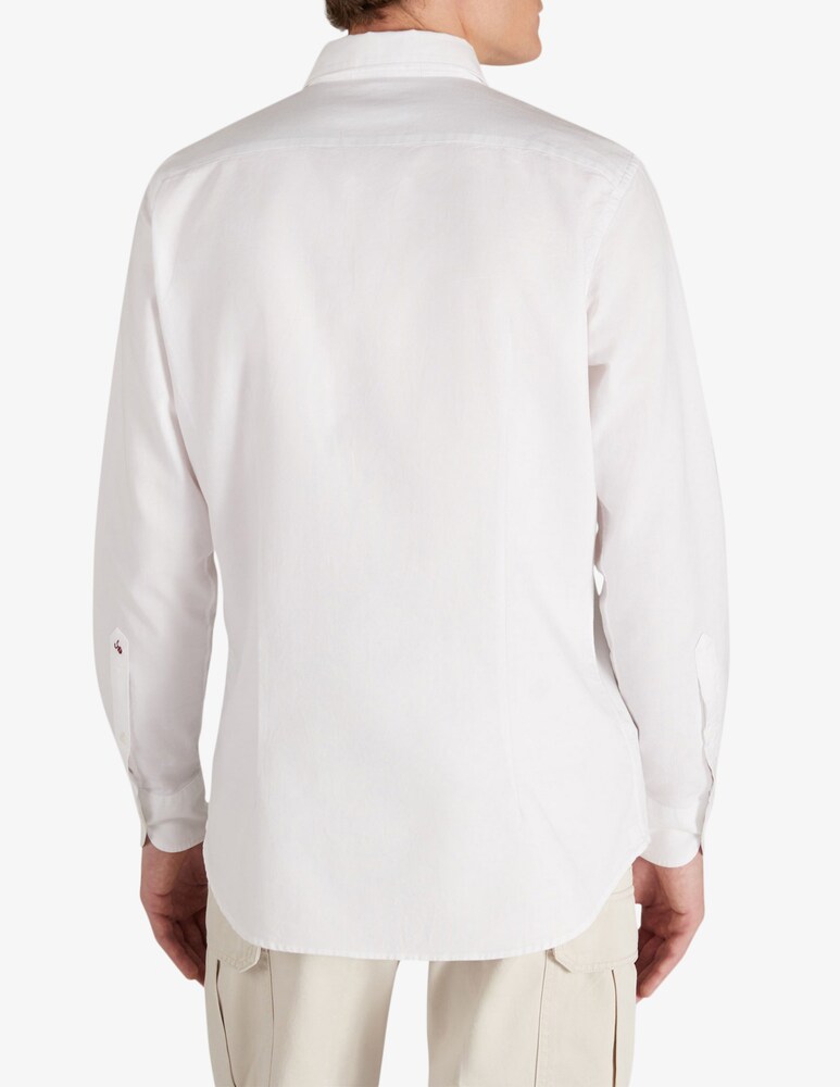 Slowear Glanshirt Camicia Slim Fit In Cotone Oxford