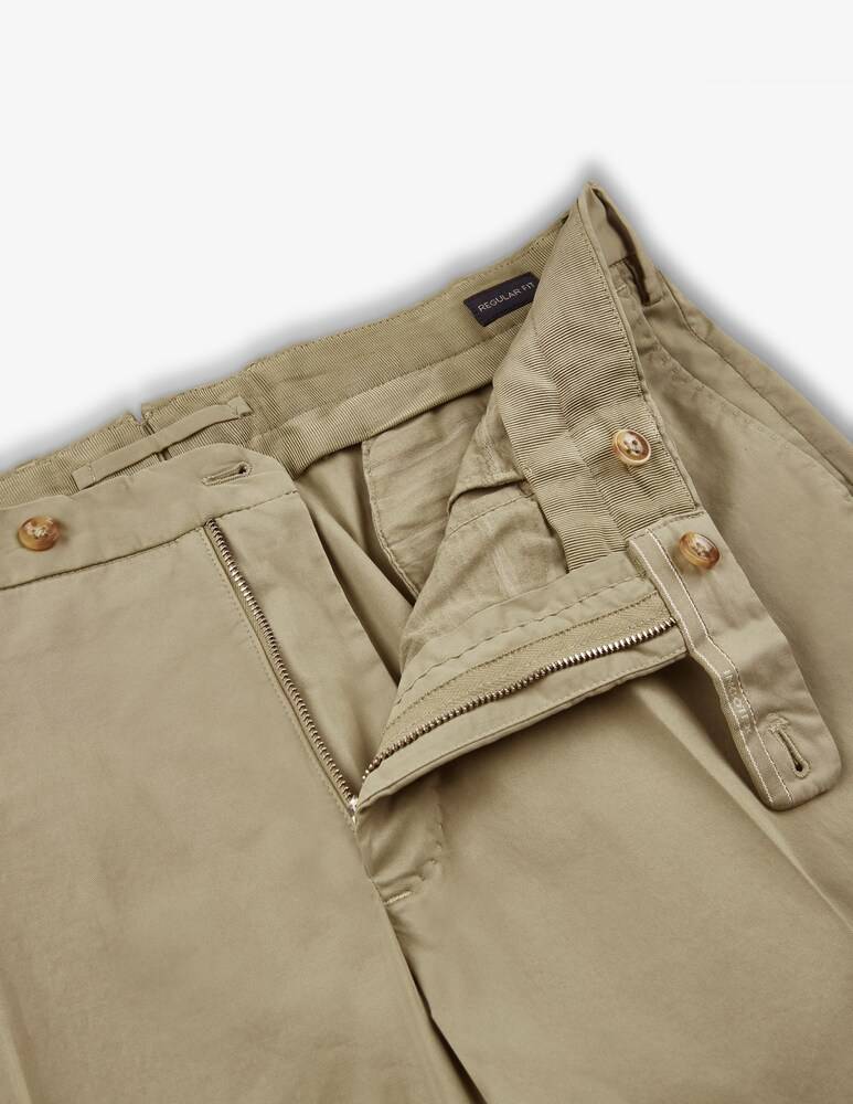 Slowear Incotex Pantalone Regular Fit In Cotone Certificato Royal Batavia