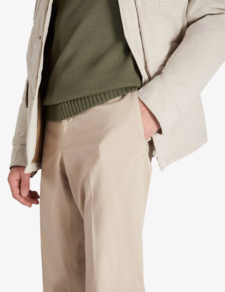 Slowear Incotex Pantalone Regular Fit In Cotone Certificato Royal Batavia