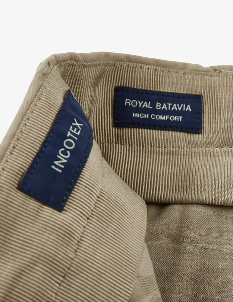 Slowear Incotex Pantalone Regular Fit In Cotone Certificato Royal Batavia
