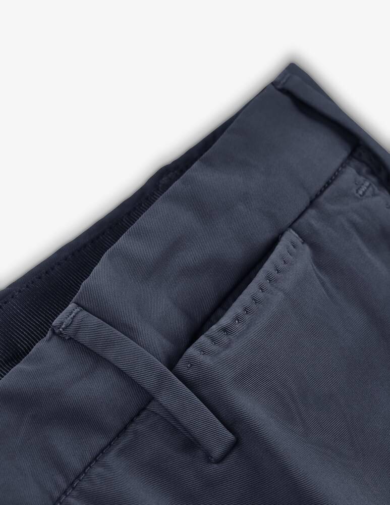 Slowear Incotex Pantalone Regular Fit In Cotone Certificato Royal Batavia