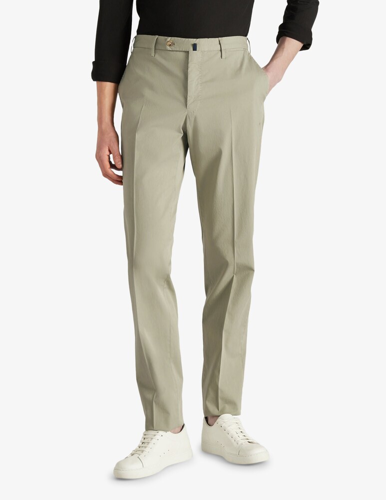 Slowear Incotex Pantalone Regular Fit In Cotone Certificato Royal Batavia